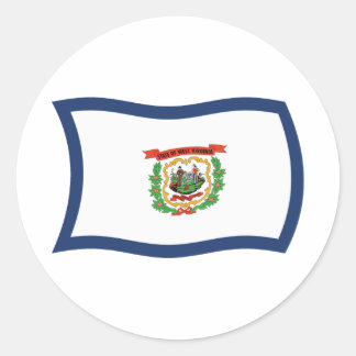West Virginia Flag Sticker