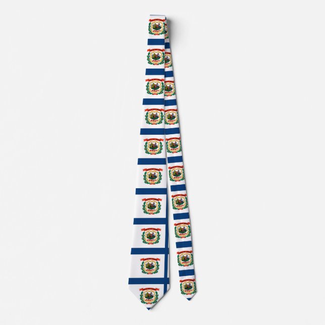 West Virginia Flag Tie (Front)