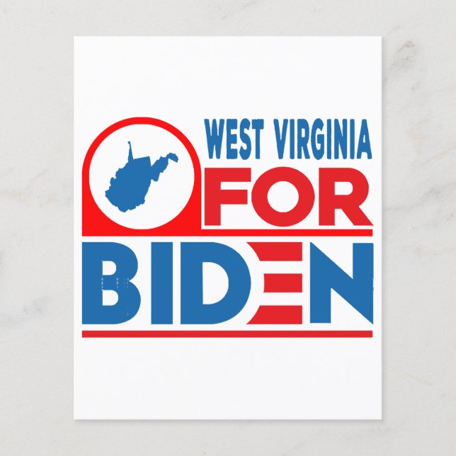 WEST VIRGINIA For Biden (Front)