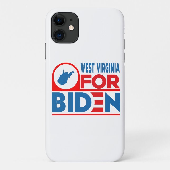 WEST VIRGINIA For Biden Case-Mate iPhone Case (Back)