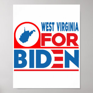 WEST VIRGINIA For Biden Poster