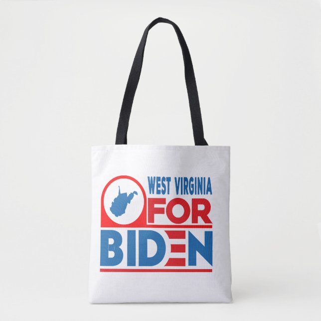 WEST VIRGINIA For Biden Tote Bag (Front)