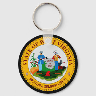 WEST VIRGINIA KEY RING