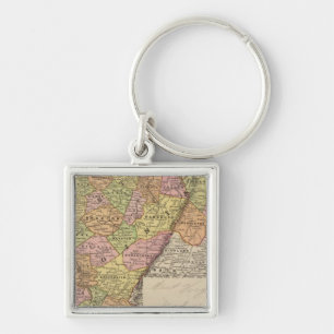 West Virginia Key Ring