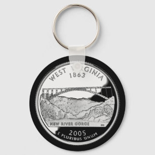WEST VIRGINIA KEY RING