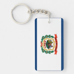 West Virginia Key Ring