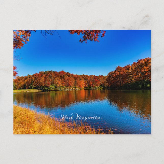 West Virginia landscape photograph Postcard (Front)