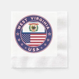 West Virginia Napkin