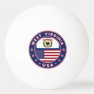 West Virginia Ping Pong Ball