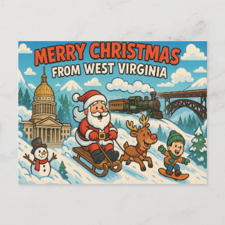 WEST VIRGINIA Postcard