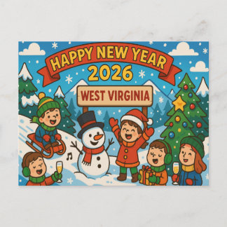 WEST VIRGINIA Postcard