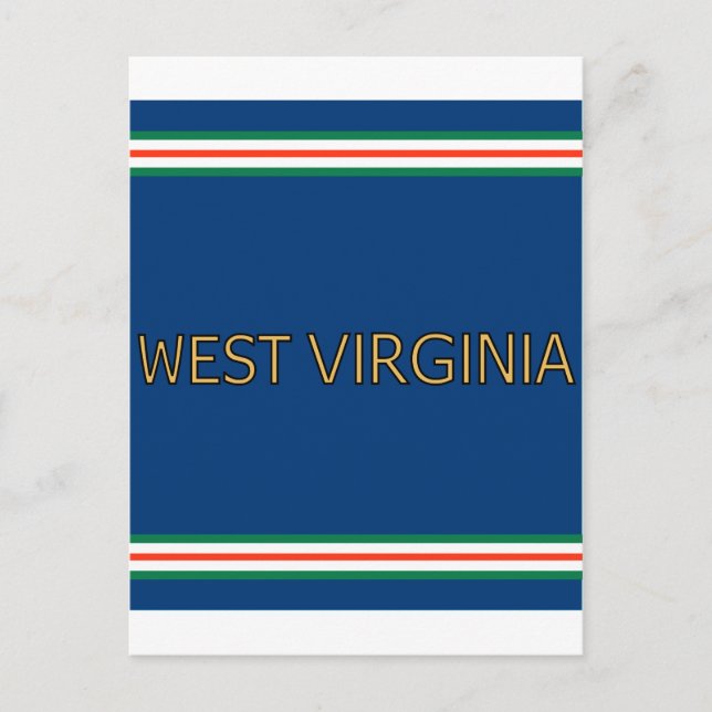 West Virginia Postcard (Front)