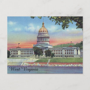 West Virginia State Capitol Postcard
