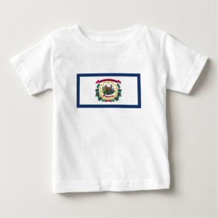West Virginia State Flag Baby T-Shirt