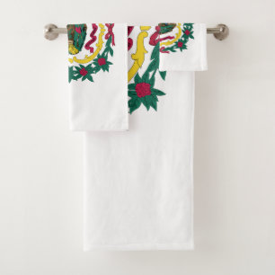 West Virginia State Flag Bath Towel Set