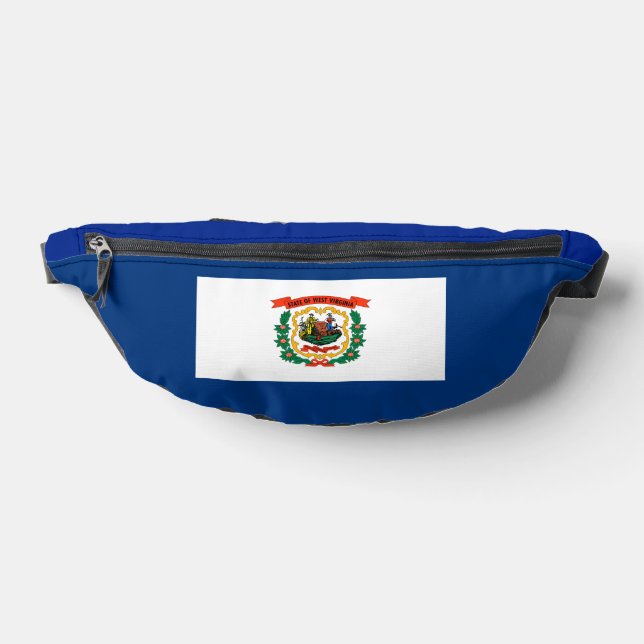 West Virginia State Flag Design Bum Bags (Lay Down)