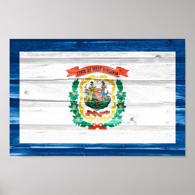 West Virginia State Flag Poster (Front)