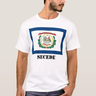 West Virginia State Flag, SECEDE T-Shirt