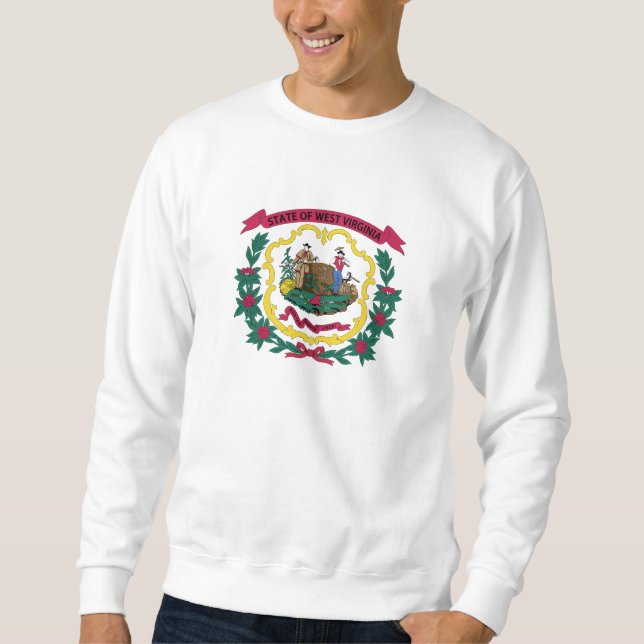 West Virginia State Flag Sweatshirt (Front)