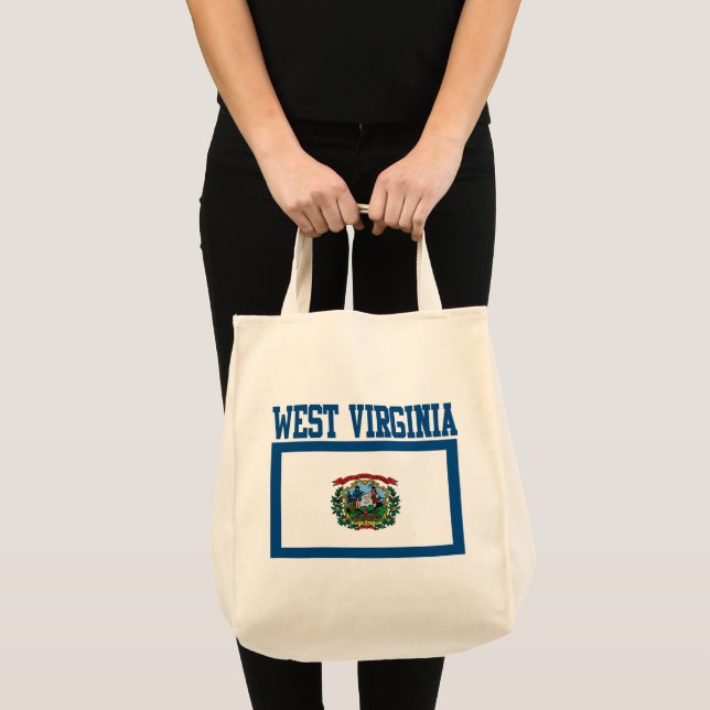 West Virginia State Flag Tote Bag (Front (Product))
