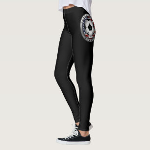 West Virginia State Generation X American Soccer Leggings
