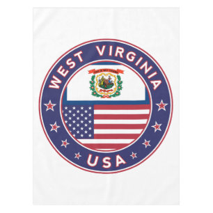 West Virginia Tablecloth