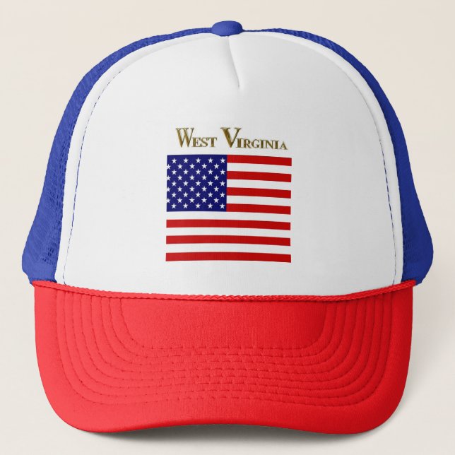 WEST VIRGINIA TRUCKER HAT (Front)