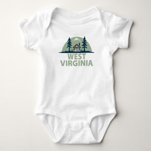 West Virginia, United States of America Baby Bodysuit