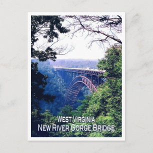 West Virginia - Usa - Mosaic - Postcard