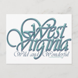 West Virginia-wild and wonderful_4 Postcard