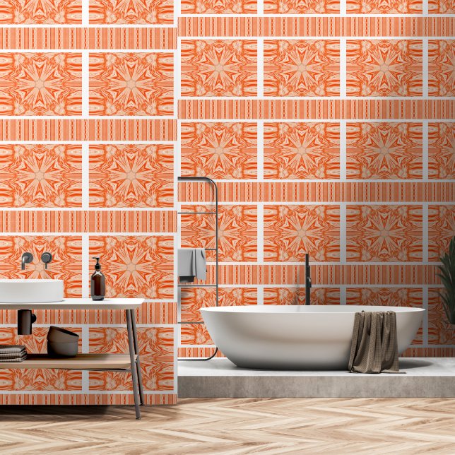 West Wind Flower Wallpaper (Bathroom)