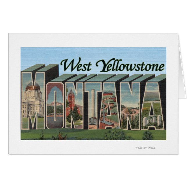 West Yellowstone, Montana (Front Horizontal)