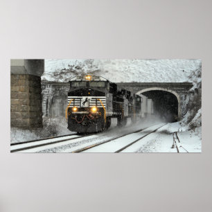 Westbound at Gallitzin Poster