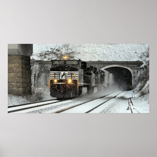 Westbound at Gallitzin Poster (Front)