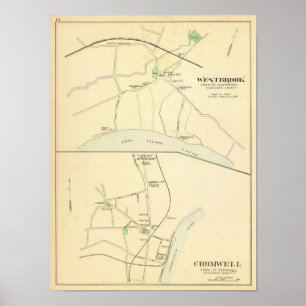 Westbrook, Cromwell Poster