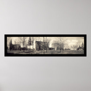 Westbrook Seminary Maine photo 1906 Poster