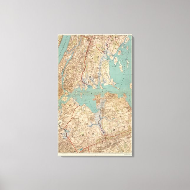 Westchester and Queens Canvas Print (Front)