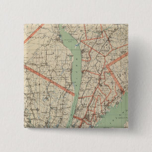 Westchester Co & surroundings 15 Cm Square Badge