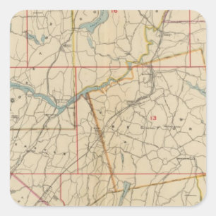 Westchester County, New York 2 Square Sticker
