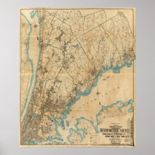 Westchester County, New York 3 Poster