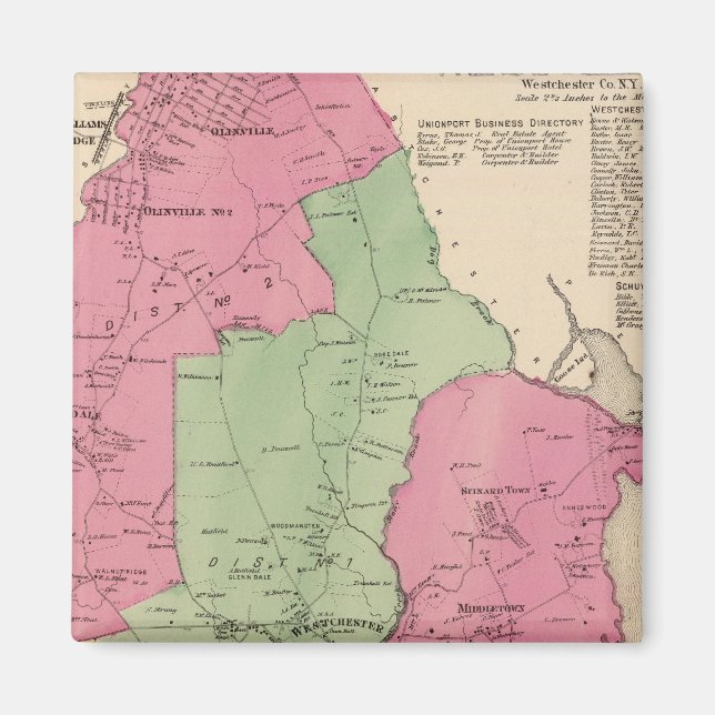 Westchester, NY Magnet (Front)