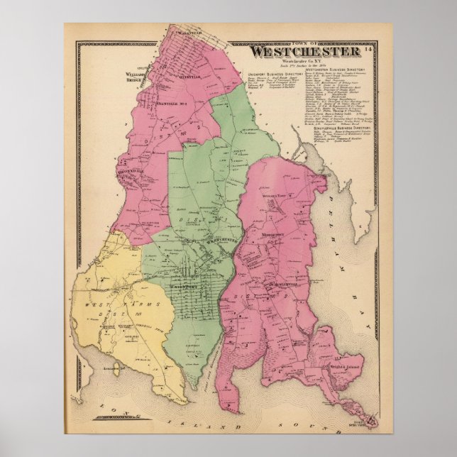 Westchester, NY Poster (Front)