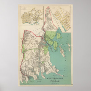 Westchester, Pelham towns Poster