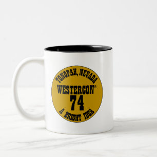 Westercon 74 Two-Tone Coffee Mug