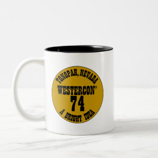 Westercon 74 Two-Tone Coffee Mug