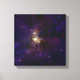 Westerlund 2, a young star cluster canvas print