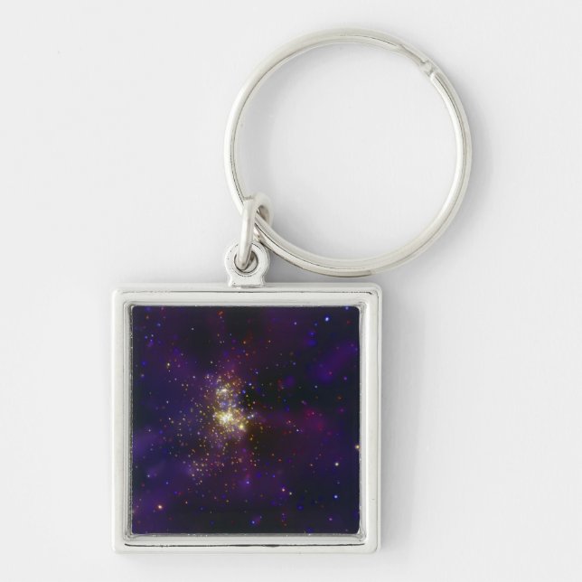 Westerlund 2, a young star cluster key ring (Front)