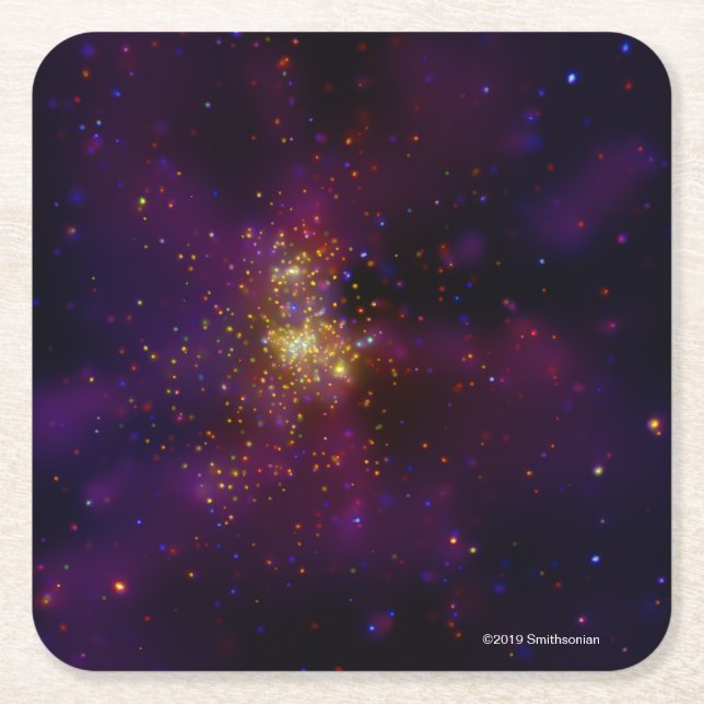 Westerlund 2 square paper coaster (Front)