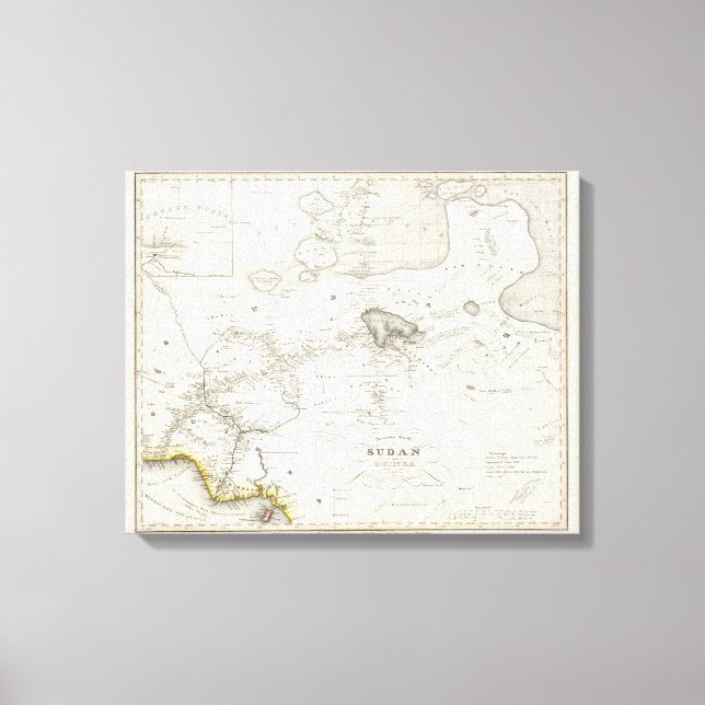 Western Africa Canvas Print (Front)