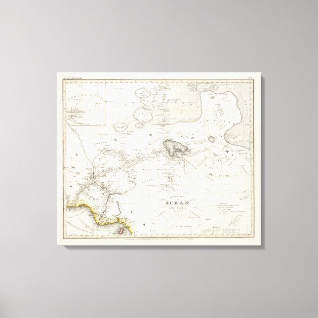 Western Africa Canvas Print (Front)